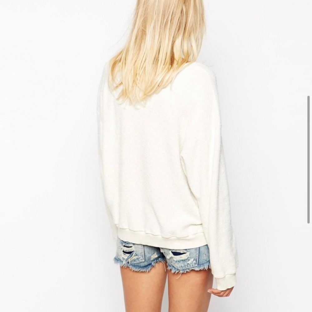 RARE Wildfox Happy Cat Pullover Crewneck - Picture 3 of 13